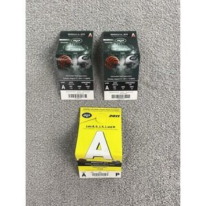 New York Jets Ticket Stubs August 21 2011 Bengals NFL Meadowlands Stadium